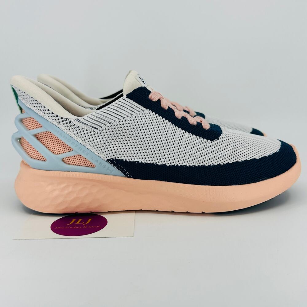 Kizik Women's Athens Bahama Hands Free Casual Slip On Comfort Sneakers Size 8